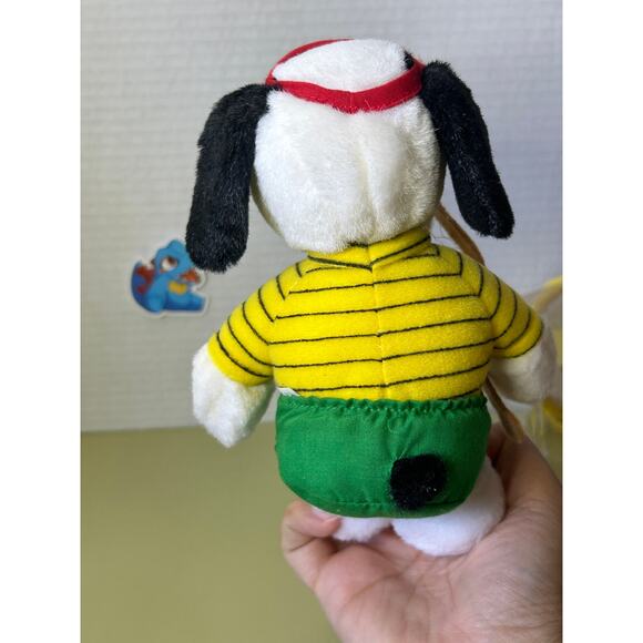 Singapore Airlines Peanuts Snoopy Tennis Player Plush Stuffed Animal Toy Doll - Picture 9 of 12